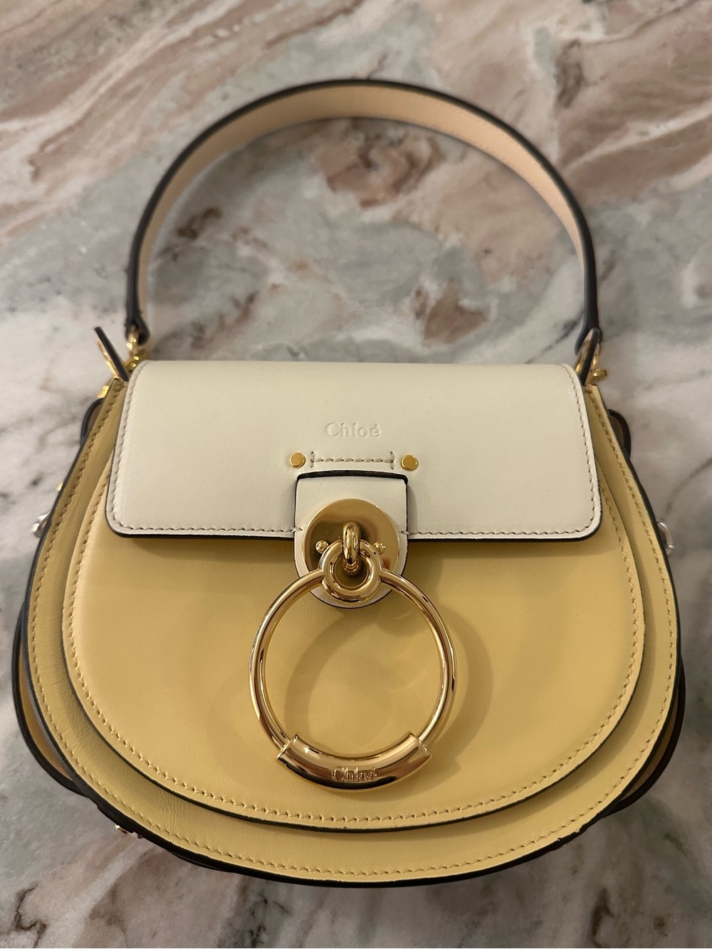 Chloe Tess Crossbody 
/ Shoulder Yellow Bag